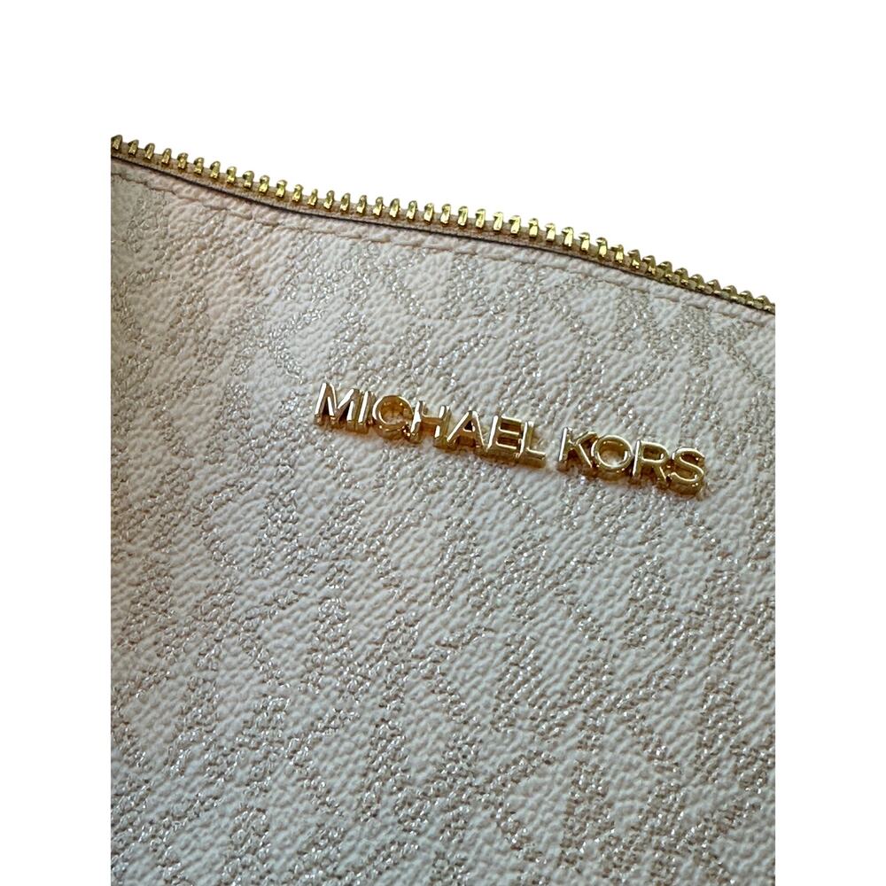 *Host Pick* BNWT Michael Kors gold metallic tote - Picture 11 of 15